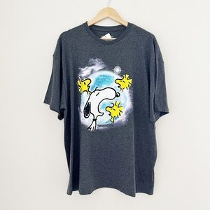 NEW Peanuts Snoopy and Woodstock Graphic Tee